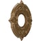 Ekena Millwork Attica PVC Medallion (Canopies up to 4 1/8"), 10"OD x 3 1/2"ID x 3/4"P, Metallic Champagne Bronze CMP10ATCCB - alternate 3